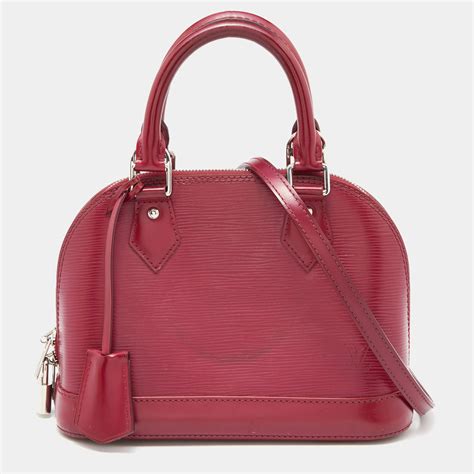 louis vuitton alma bb epi fuchsia|louis vuitton official website.